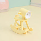 LUXSK™ Equora Mini Rocking Horse Night Light & Phone Stand